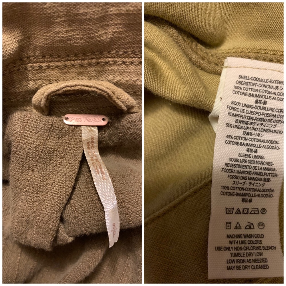 Free People Full Swing Double-Breasted Trench Coat - Picture 8 of 8